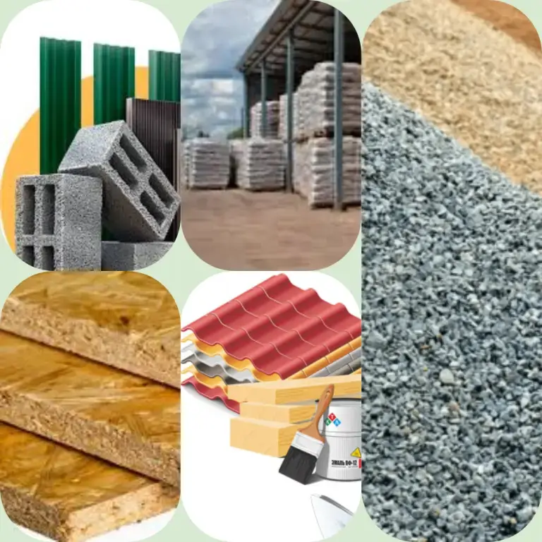 Շինանյութեր Կողբ գյուղում - Ամեն ինչ պահեստում է։